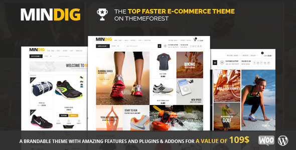 Mindig a Flat & Multipurpose Ecommerce Theme